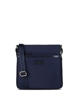 Lancaster 514-59 - POLYAMIDE - BLEU FONCÉ Basic Verni - Sac Besace