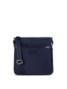Lancaster 514-59 - POLYAMIDE - BLEU FONCÉ Basic Verni - Sac Besace sacs-a-mains