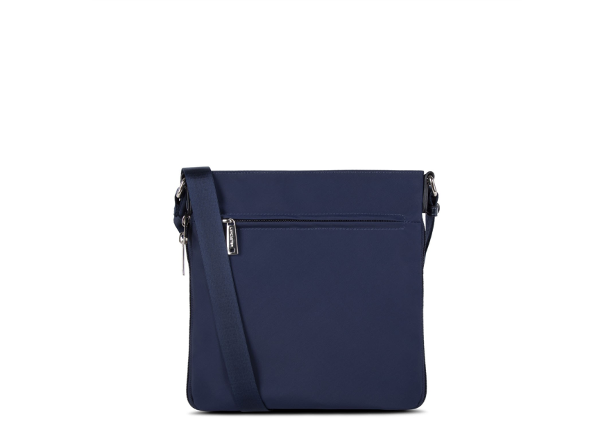 Lancaster 514-59 - POLYAMIDE - BLEU FONCÉ Basic Verni - Sac Besace