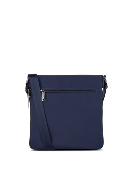 Lancaster 514-59 - POLYAMIDE - BLEU FONCÉ Basic Verni - Sac Besace