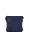 Lancaster 514-59 - POLYAMIDE - BLEU FONCÉ Basic Verni - Sac Besace sacs-a-mains