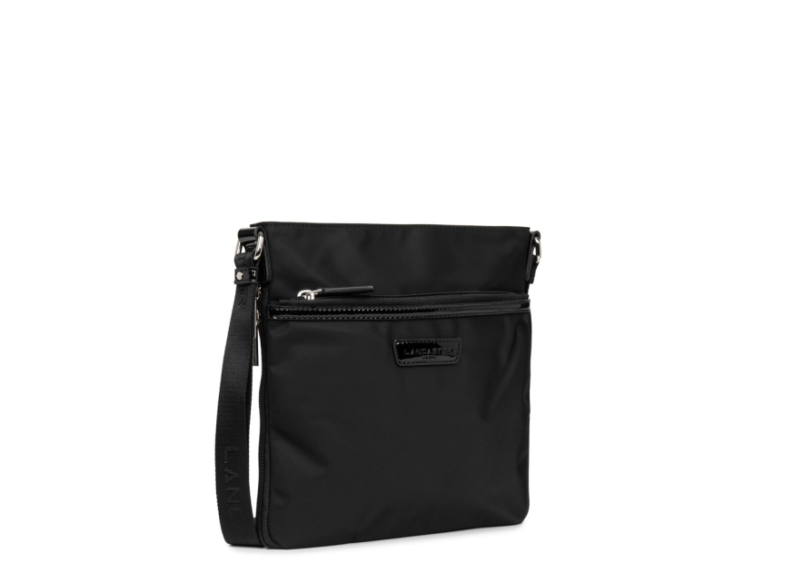 Lancaster 514-59 - POLYAMIDE - NOIR Basic Verni - Sac Besace