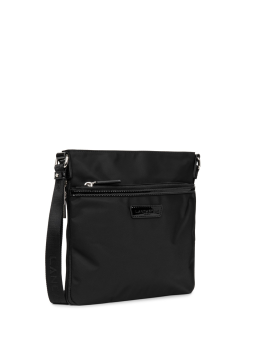 Lancaster 514-59 - POLYAMIDE - NOIR Basic Verni - Sac Besace