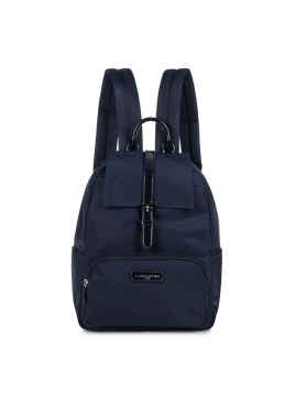 Lancaster 514-86 - NYLON - BLEU FONCÉ Basic Verni - Sac à dos