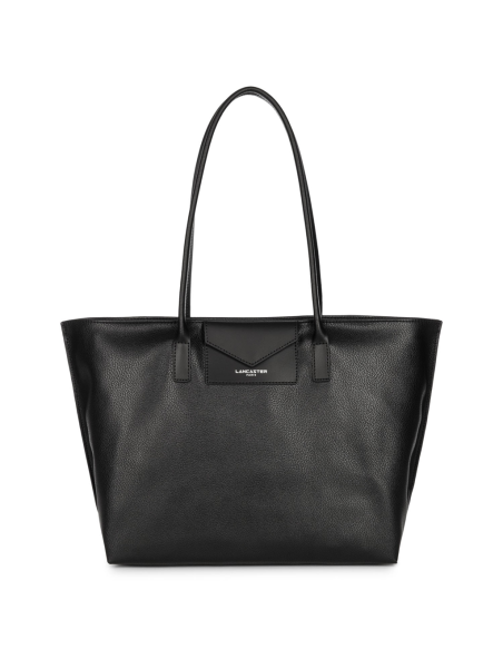 Lancaster 517-20 - TEP ET CUIR - NOIR Maya - Sac cabas épaule