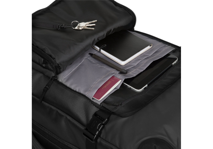 Eastpak K94D - POLYESTER - RIP BLACK sac cabine à roulettes tranverz cnnct eastpak