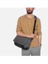 Eastpak K077 - POLYESTER - BLACK DENIM Delegate + serviette-a-rabat-avec-bandouliere