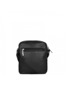 Lancaster 320-24 - CUIR DE VACHETTE - NOIR sac homme medium soft vintage sacoche-homme