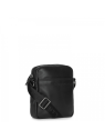 Lancaster 320-24 - CUIR DE VACHETTE - NOIR sac homme medium soft vintage sacoche-homme