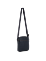 Lancaster 320-24 - CUIR DE VACHETTE - BLEU sac homme medium soft vintage sacoche-homme