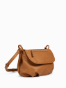 Nat & Nin JEN - CUIR DE VACHETTE - EPICE L sac à rabat gibecière jen sacs-a-mains