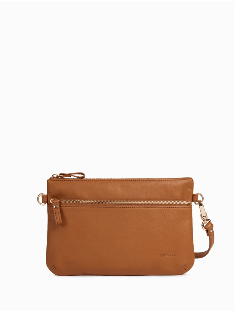 Nat & Nin VICKY - CUIR DE VACHETTE - EPICE nat&nin-vicky-trotteur plat m sacs-a-mains