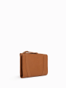 Nat & Nin ROZA - CUIR DE VACHETTE - EPICE  portefeuille femme zip et cartes roza nat&nin porte-monnaie-femme