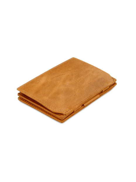 Garzini MW-CP1 - CUIR DE VACHETTE - BRUS garzini-magic wallet-porte cartes rfid monnaie pcartes-credit