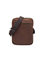 Les Ateliers Foures 9008 - CUIR DE VACHETTE - COGNAC sac homme zéphyr baroudeur les ateliers fourès sacoche-homme