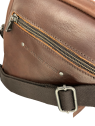Les Ateliers Foures 9008 - CUIR DE VACHETTE - COGNAC sac homme zéphyr baroudeur les ateliers fourès sacoche-homme