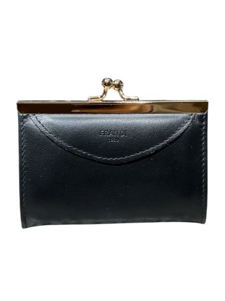 Frandi 018/23 - CUIR DE VACHETTE - NOIR frandi - classic - porte monnaie trésor porte-monnaie-femme