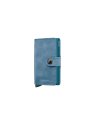 Secrid MV - CUIR DE VACHETTE - TEAL porte cartes mini wallet vintage porte-cartes