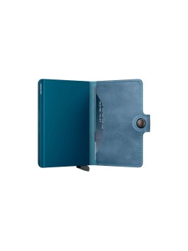 Secrid MV - CUIR DE VACHETTE - TEAL porte cartes mini wallet vintage porte cartes