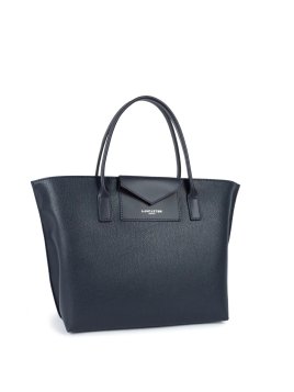 Lancaster 517-18 - TEP ET CUIR - BLEU FONC sac porté main s maya Sacs à mains