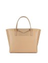 Lancaster 517-18 - TEP ET CUIR - CHAMPAGNE sac porté main s maya sacs-a-mains