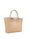 Lancaster 517-18 - TEP ET CUIR - CHAMPAGNE sac porté main s maya sacs-a-mains