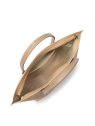 Lancaster 517-18 - TEP ET CUIR - CHAMPAGNE sac porté main s maya sacs-a-mains