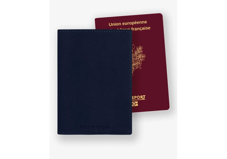 Les Ateliers Foures B41. fourès-barodeuse-étui passeport etui passeport