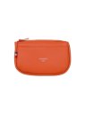 Frandi 262/03 - CUIR CLASSIQUE - ORANGE frandi-classic-porte monnaie zip plat porte-monnaie-femme