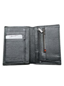 Gerard Henon 33811 - CUIR DE VACHETTE - NOIR gerard henon - amsterdam - porte feuille européen Portefeuille Homme