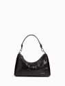 Nat & Nin REJINA. - CUIR DE VACHETTE - NOI régina - besace baguette s sacs-a-mains