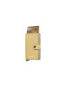 Secrid MPE - ALUMINIUM/CUIR - BUTTER YE porte carte secrid pebble pcartes-credit