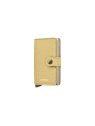 Secrid MPE - ALUMINIUM/CUIR - BUTTER YE porte carte secrid pebble pcartes-credit