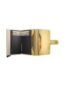 Secrid MPE - ALUMINIUM/CUIR - BUTTER YE porte carte secrid pebble pcartes-credit