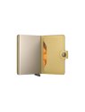 Secrid MPE - ALUMINIUM/CUIR - BUTTER YE porte carte secrid pebble pcartes-credit