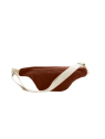hindbag OLIVIA - COTON BIO - CHOCOLAT sac banane olivia sacs-a-mains