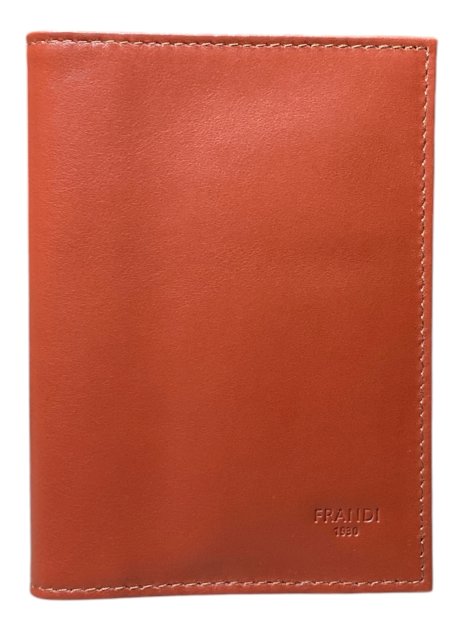 Frandi 421/23 - CUIR DE VEAU - COGNAC etui passeport veau etui-passeport