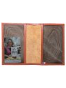 Frandi 421/23 - CUIR DE VEAU - COGNAC etui passeport veau etui-passeport