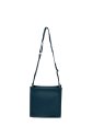 Lancel A13172 - CUIR DE VACHETTE - BLEU sac besace plate bandoulière jour de lancel sacs-a-mains