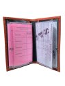 Frandi 330/23 - CUIR DE VEAU - COGNAC porte carte pcartes-credit