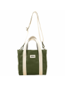 hindbag LOUISE - COTON BIO - OLIVE sac mini cabas louise sacs-a-mains