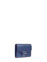 Lancel A13161 - CUIR DE VACHETTE - BLEU portefeuille rabat pm angele porte-monnaie-femme