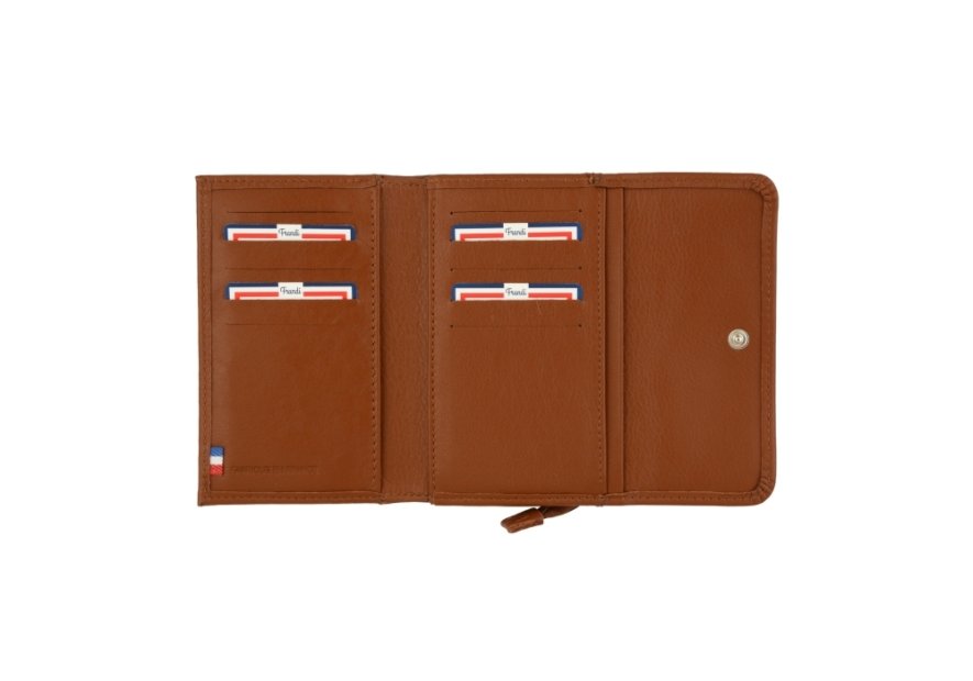 Frandi 472/03 RFID porte monnaie billet cuir femme français Porte-monnaie Femme