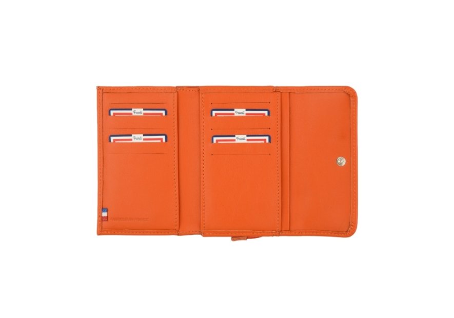 Frandi 472/03 RFID porte monnaie billet cuir femme français Porte-monnaie Femme