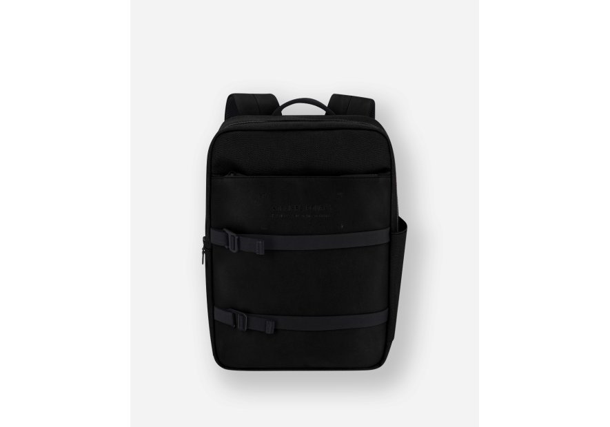 Les Ateliers Foures R455 - COTON ET CUIR - NOIR sac à dos aristote des ateliers fourès Maroquinerie