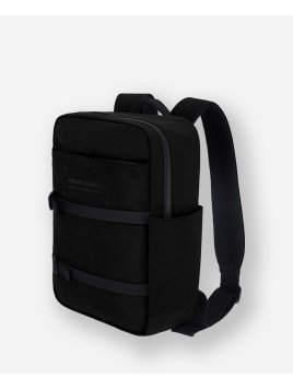 Les Ateliers Foures R455 - COTON ET CUIR - NOIR sac à dos aristote des ateliers fourès Maroquinerie