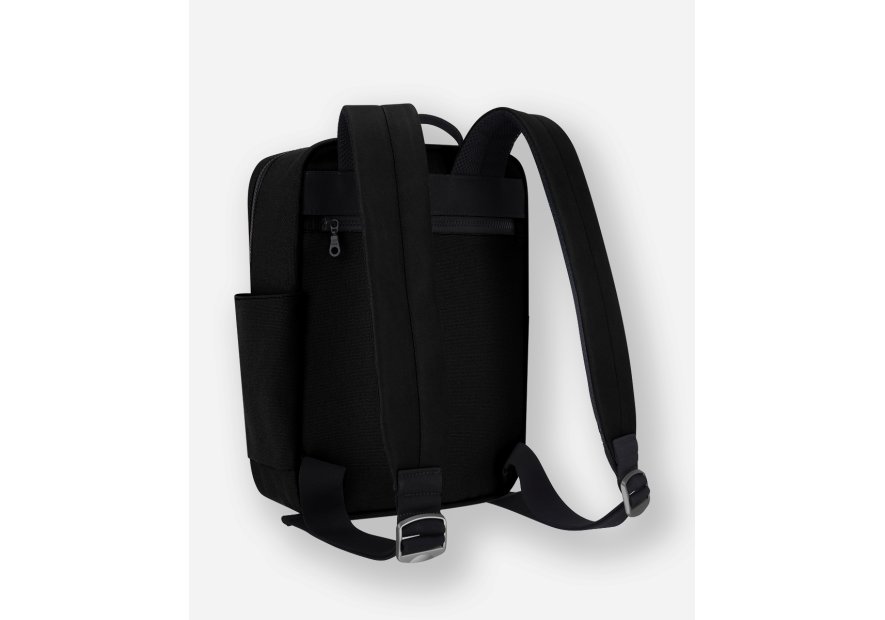 Les Ateliers Foures R455 - COTON ET CUIR - NOIR sac à dos aristote des ateliers fourès Maroquinerie