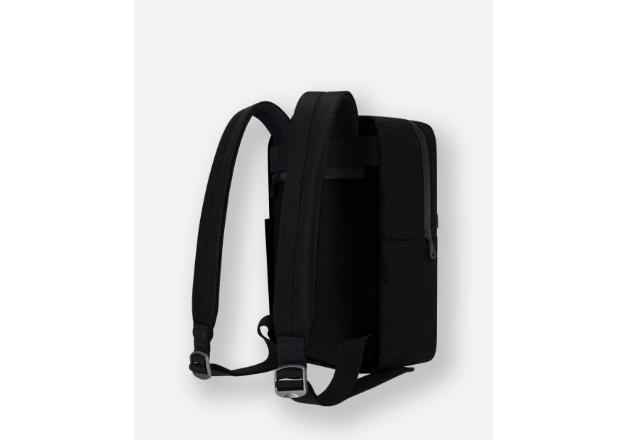 Les Ateliers Foures R455 - COTON ET CUIR - NOIR sac à dos aristote des ateliers fourès Maroquinerie