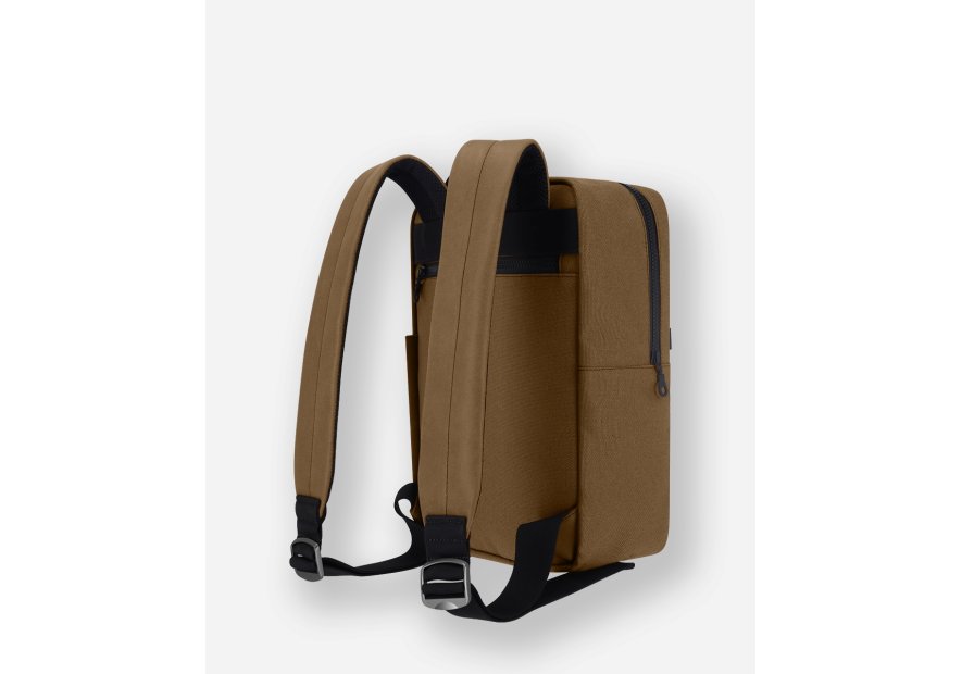 Les Ateliers Foures R455 - COTON ET CUIR - DESERT sac à dos aristote des ateliers fourès Maroquinerie