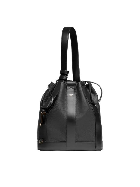 Lancel A13358 - CUIR DE VACHETTE - NOIR sac seau m elles de lancel sacs-a-mains
